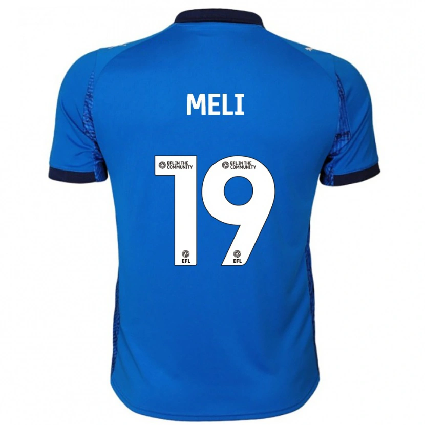 Danxen Kinder Emily Meli #19 Blau Weiß Heimtrikot Trikot 2025/26 T-Shirt