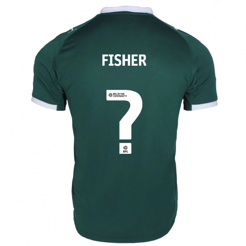 Danxen Kinder Cole Fisher #0 Grün Weiß Heimtrikot Trikot 2025/26 T-Shirt