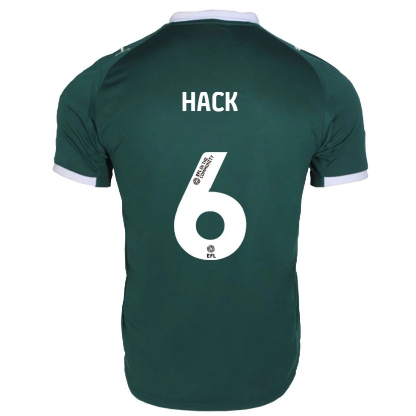 Danxen Kinder Lucy Hack #6 Grün Weiß Heimtrikot Trikot 2025/26 T-Shirt