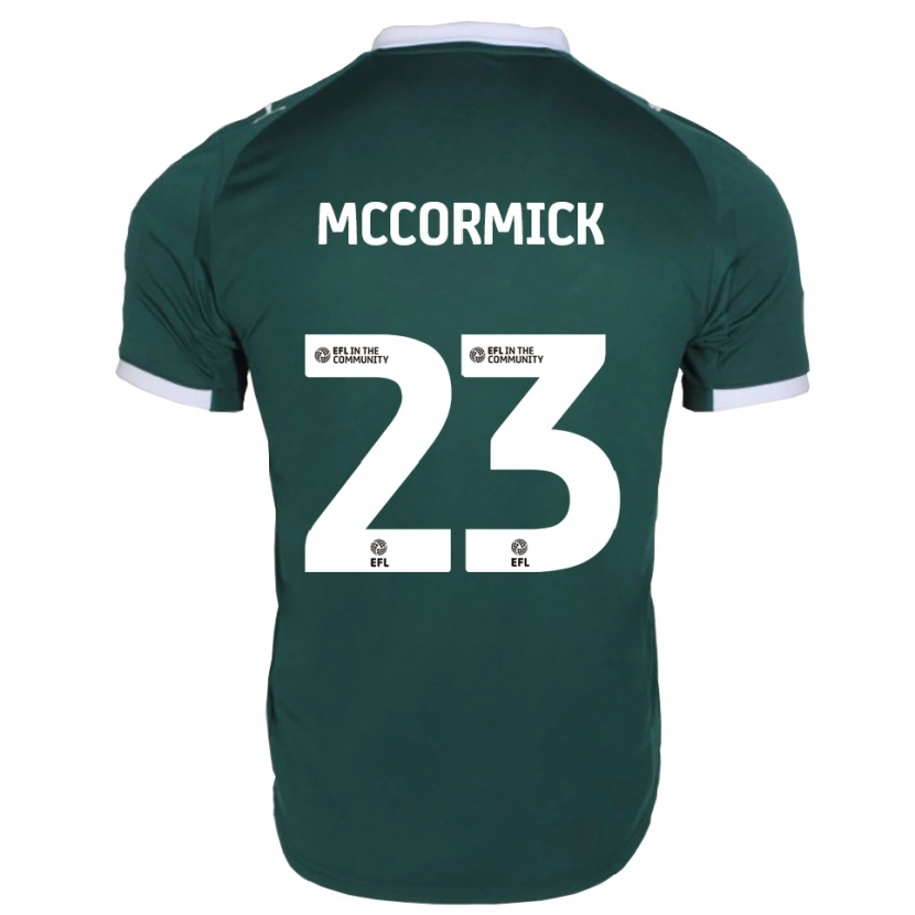 Danxen Kinder Leo Mccormick #23 Grün Weiß Heimtrikot Trikot 2025/26 T-Shirt