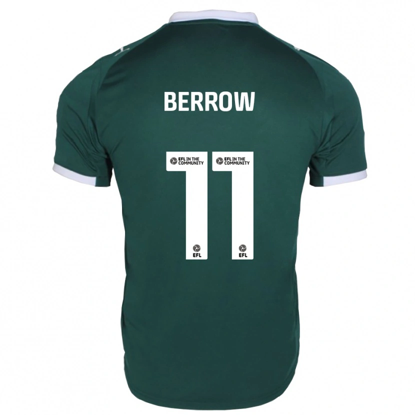 Danxen Kinder Jade Berrow #11 Grün Weiß Heimtrikot Trikot 2025/26 T-Shirt