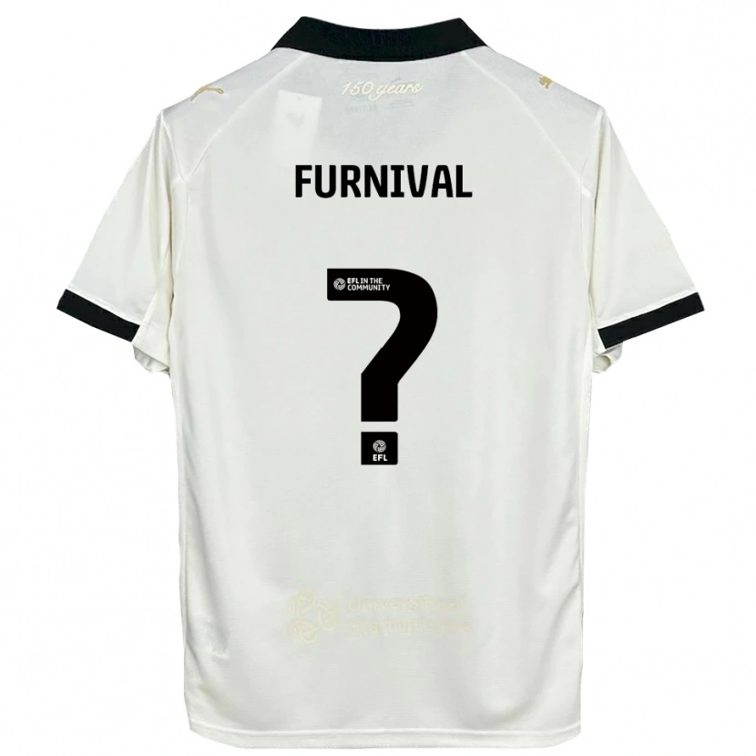 Danxen Kinder Madison Furnival #0 Cremeweiß Schwarz Heimtrikot Trikot 2025/26 T-Shirt