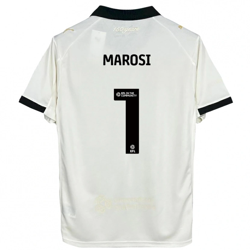 Danxen Kinder Marko Marosi #1 Cremeweiß Schwarz Heimtrikot Trikot 2025/26 T-Shirt