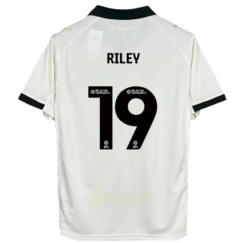 Danxen Kinder Keeley Riley #19 Cremeweiß Schwarz Heimtrikot Trikot 2025/26 T-Shirt