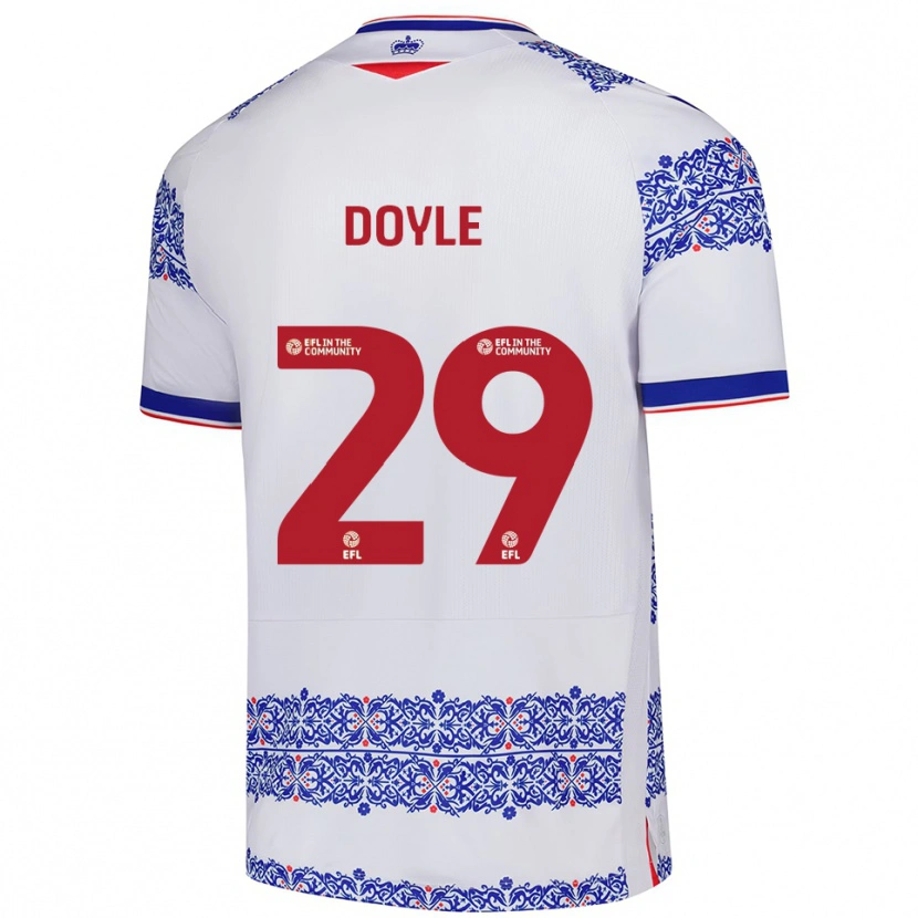 Danxen Kinder Kamari Doyle #29 Weiß Blau Heimtrikot Trikot 2025/26 T-Shirt