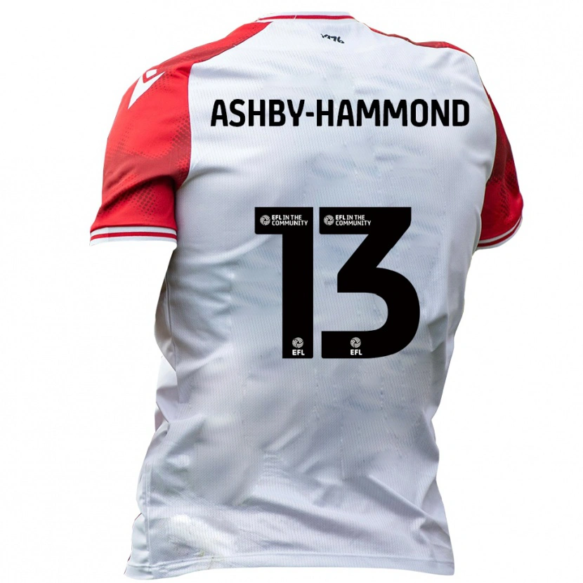 Danxen Kinder Taye Ashby-Hammond #13 Weiß Rot Heimtrikot Trikot 2025/26 T-Shirt