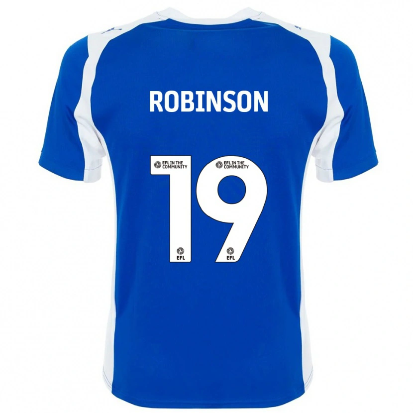 Danxen Kinder Luke Robinson #19 Blau Weiß Heimtrikot Trikot 2025/26 T-Shirt