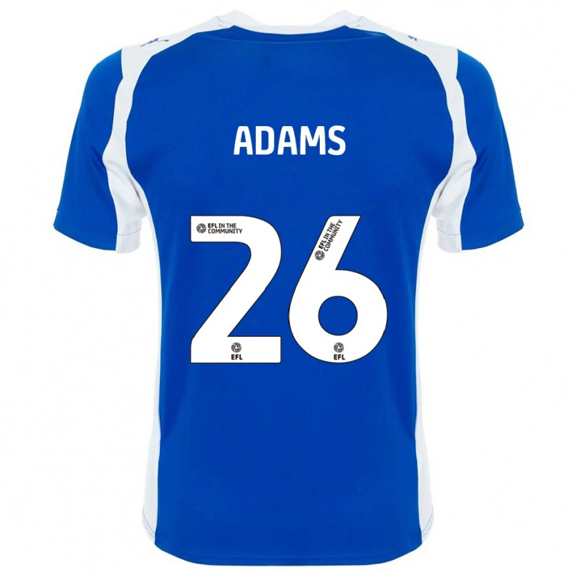 Danxen Kinder Joe Adams #26 Blau Weiß Heimtrikot Trikot 2025/26 T-Shirt