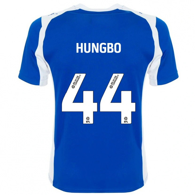 Danxen Kinder Joseph Hungbo #44 Blau Weiß Heimtrikot Trikot 2025/26 T-Shirt