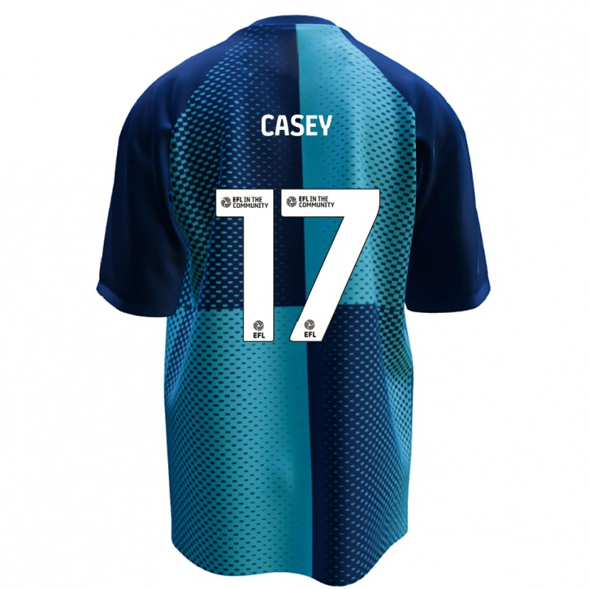 Danxen Kinder Dan Casey #17 Blau Himmelblau Heimtrikot Trikot 2025/26 T-Shirt