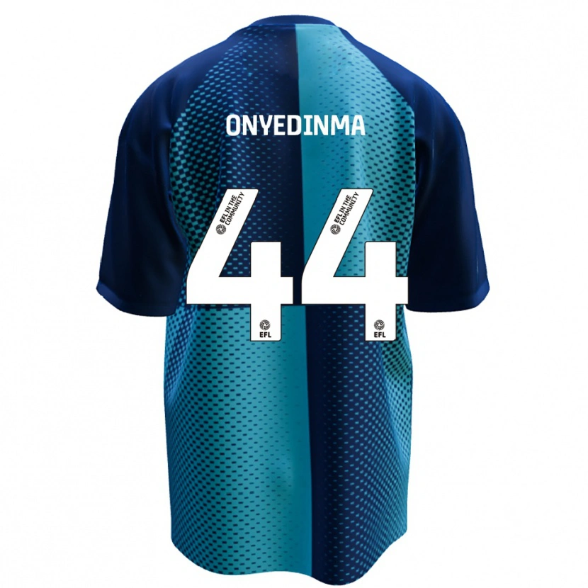 Danxen Kinder Fred Onyedinma #44 Blau Himmelblau Heimtrikot Trikot 2025/26 T-Shirt