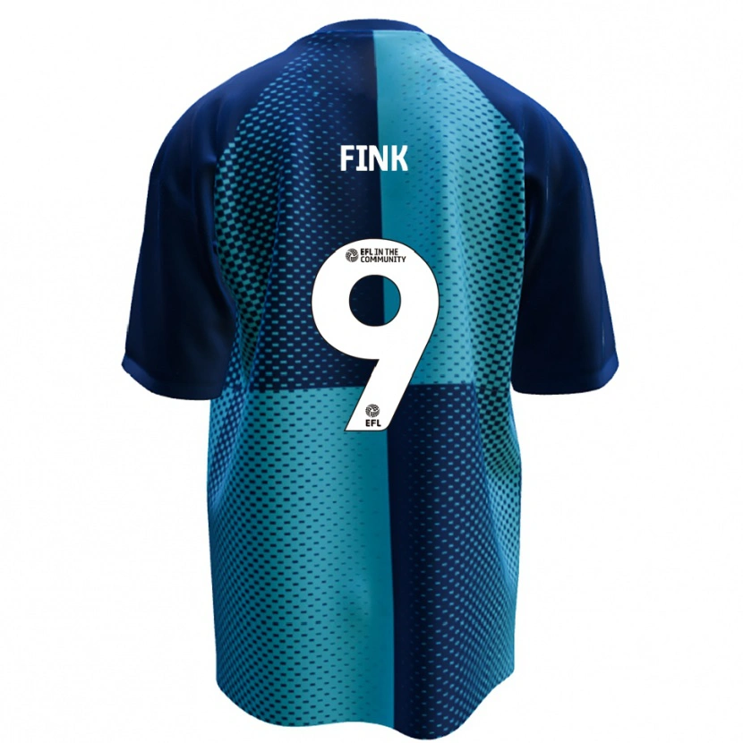 Danxen Kinder Bradley Fink #9 Blau Himmelblau Heimtrikot Trikot 2025/26 T-Shirt