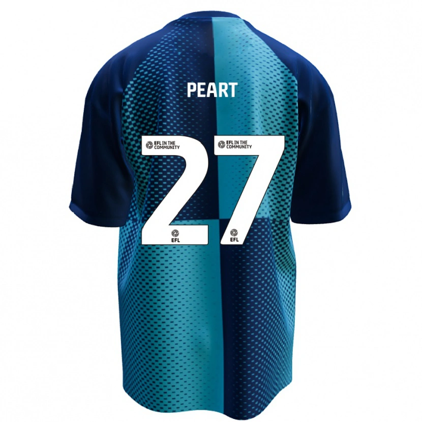 Danxen Kinder Brody Peart #27 Blau Himmelblau Heimtrikot Trikot 2025/26 T-Shirt