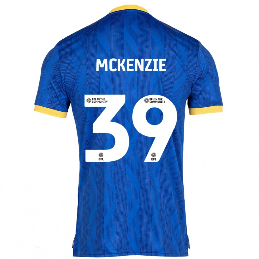 Danxen Kinder Kai Mckenzie #39 Marine Gelb Heimtrikot Trikot 2025/26 T-Shirt