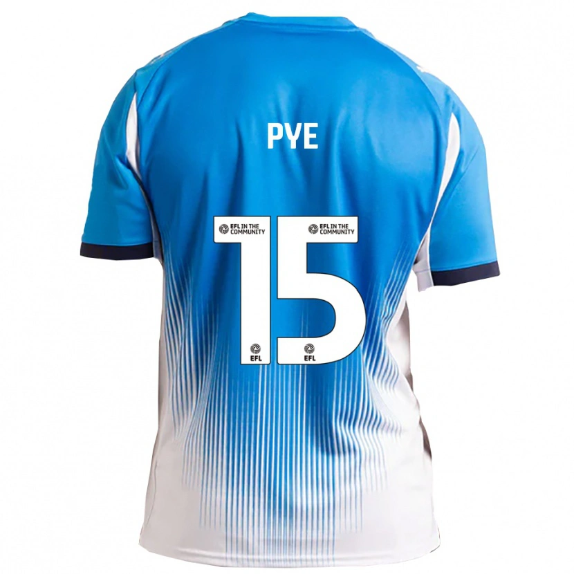Danxen Kinder Ethan Pye #15 Blau Weiß Heimtrikot Trikot 2025/26 T-Shirt