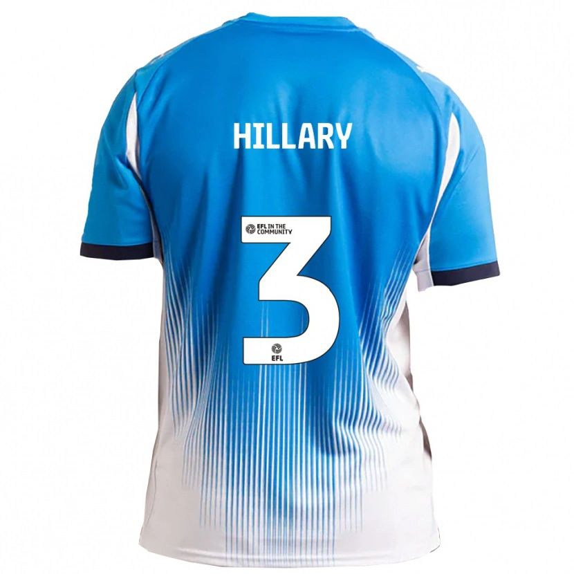 Danxen Kinder Joe Hillary #3 Blau Weiß Heimtrikot Trikot 2025/26 T-Shirt