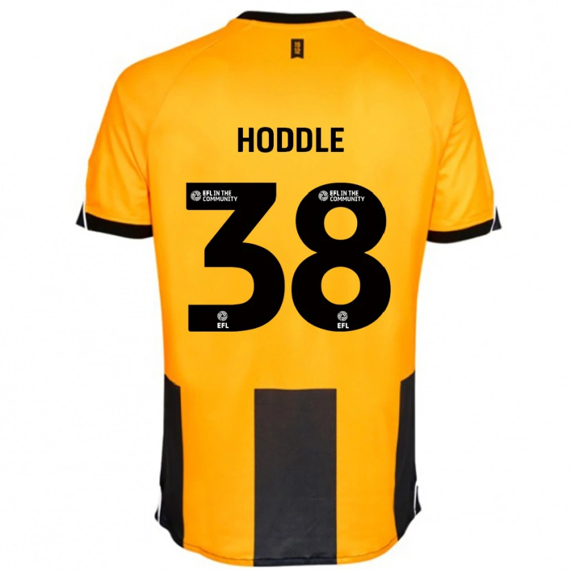 Danxen Kinder George Hoddle #38 Orange Schwarz Heimtrikot Trikot 2025/26 T-Shirt