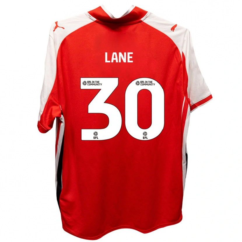 Danxen Kinder Mikey Lane #30 Rot Weiß Heimtrikot Trikot 2025/26 T-Shirt