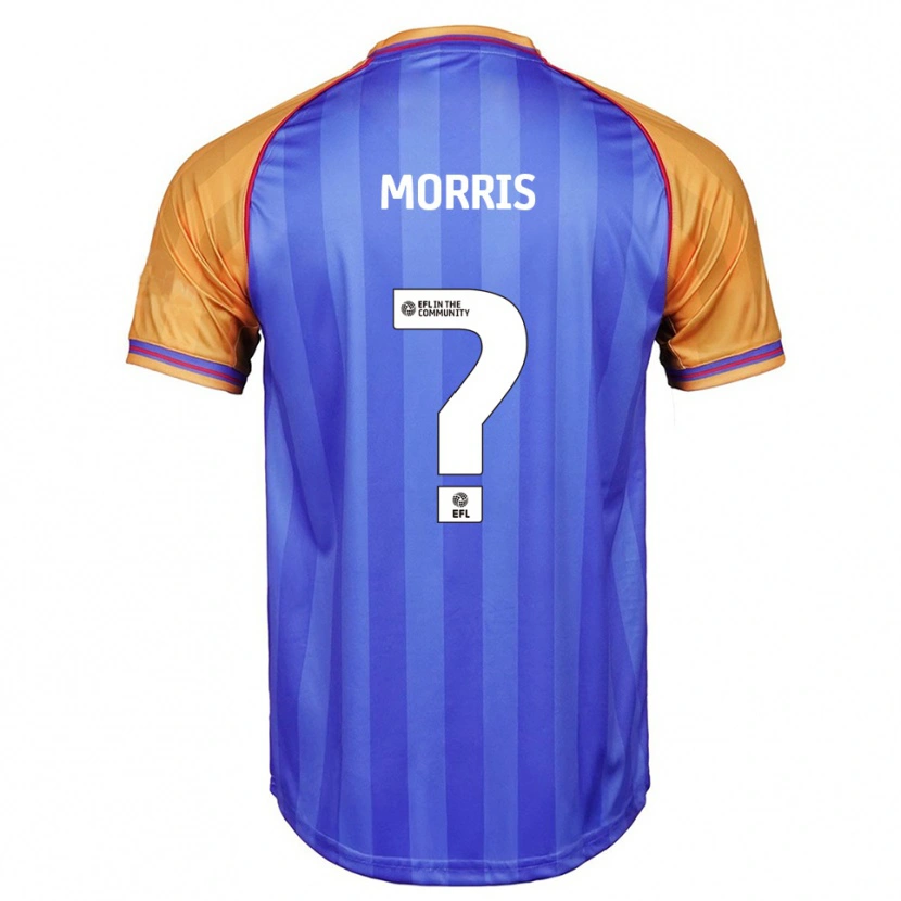 Danxen Kinder Cammron Morris #0 Blau Orange Heimtrikot Trikot 2025/26 T-Shirt