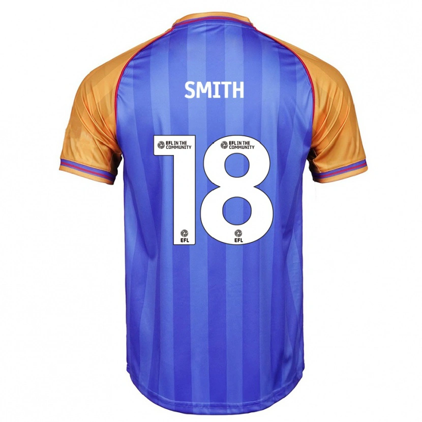 Danxen Kinder Katy Smith #18 Blau Orange Heimtrikot Trikot 2025/26 T-Shirt