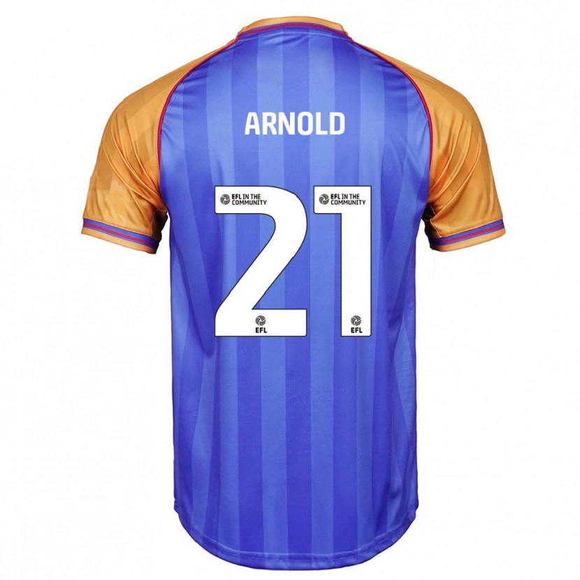 Danxen Kinder Hetty Arnold #21 Blau Orange Heimtrikot Trikot 2025/26 T-Shirt