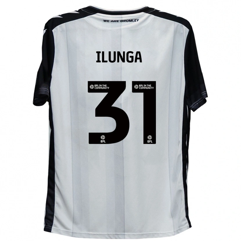 Danxen Kinder Brooklyn Ilunga #31 Weiß Schwarz Heimtrikot Trikot 2025/26 T-Shirt