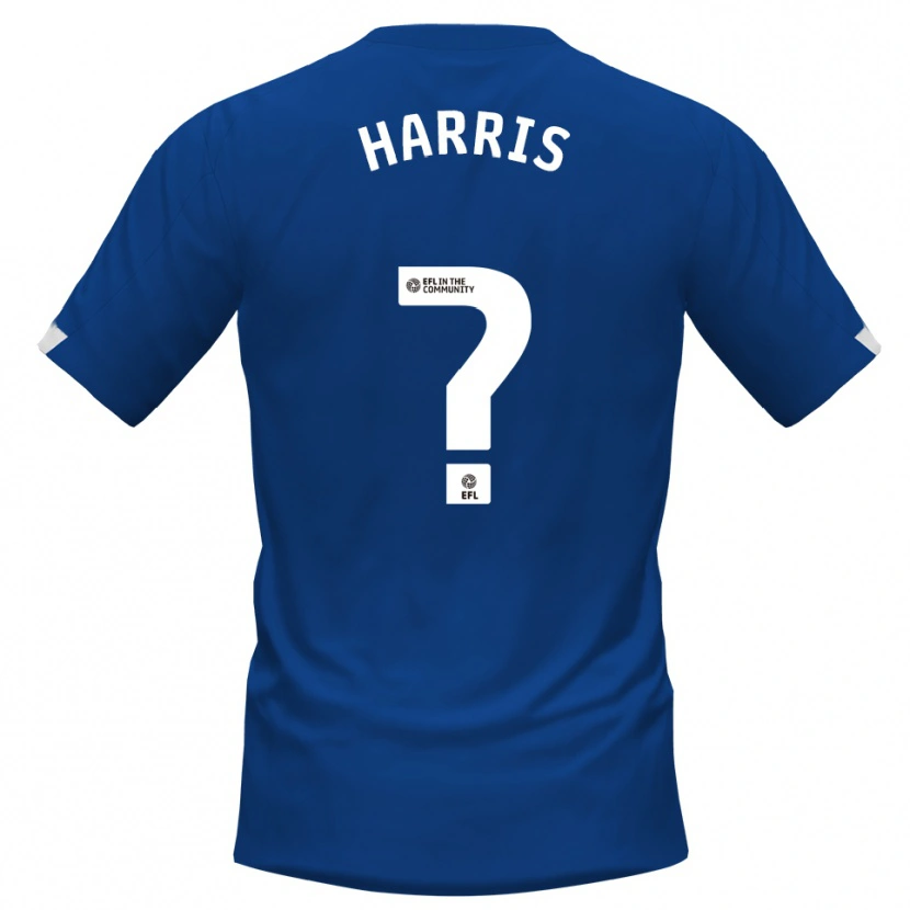 Danxen Kinder Darragh Harris #0 Blau Weiß Heimtrikot Trikot 2025/26 T-Shirt