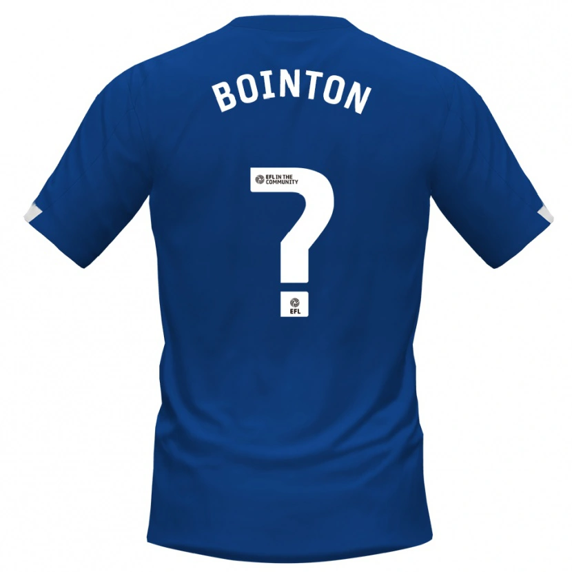 Danxen Kinder Oliver Bointon #0 Blau Weiß Heimtrikot Trikot 2025/26 T-Shirt