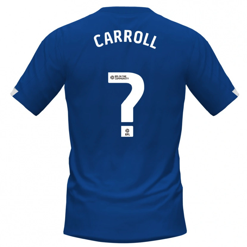 Danxen Kinder Rhianne Carroll #0 Blau Weiß Heimtrikot Trikot 2025/26 T-Shirt