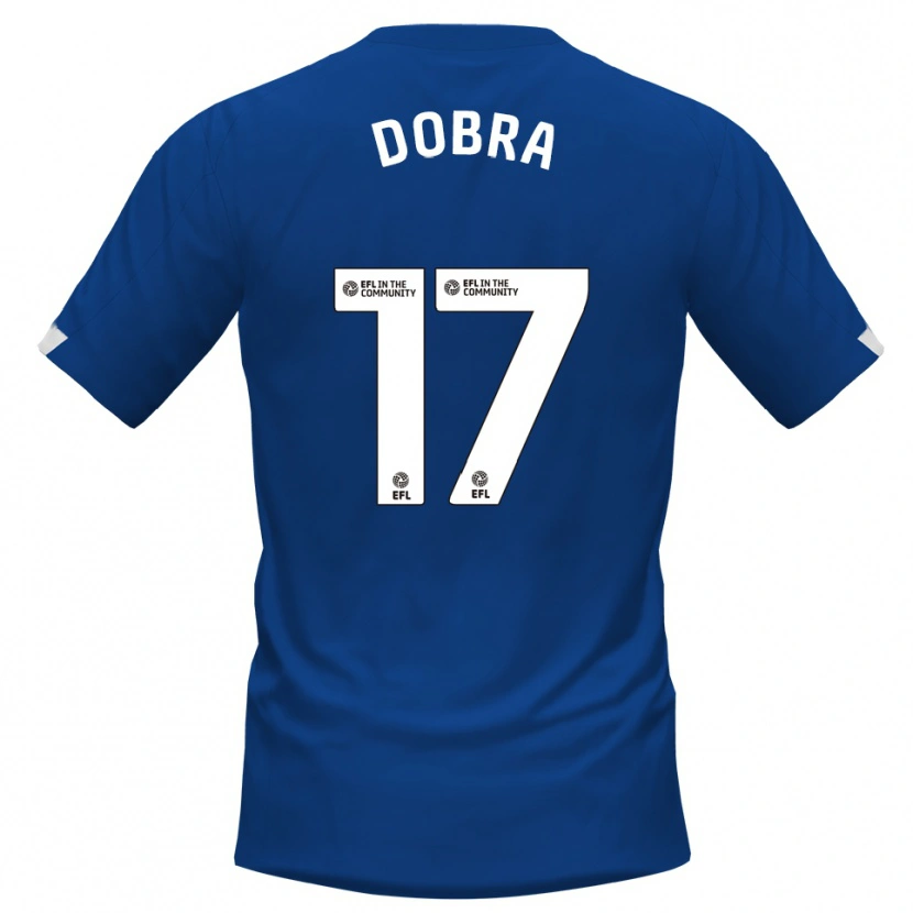 Danxen Kinder Armando Dobra #17 Blau Weiß Heimtrikot Trikot 2025/26 T-Shirt
