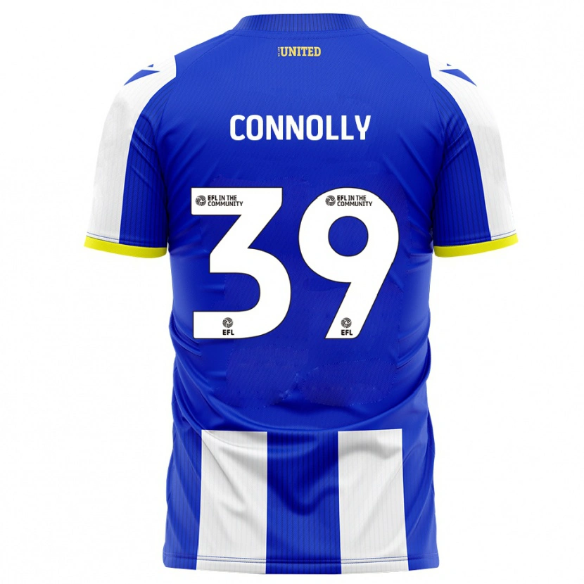 Danxen Kinder Kien Connolly #39 Blau Weiß Heimtrikot Trikot 2025/26 T-Shirt