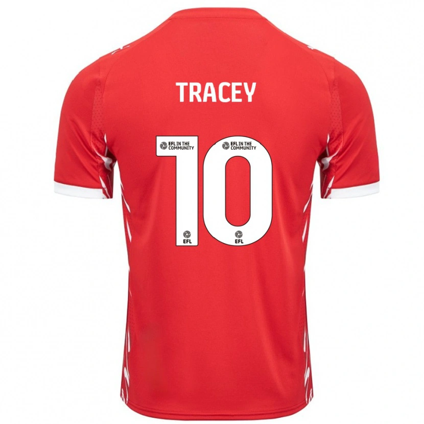 Danxen Kinder Shilow Tracey #10 Rot Weiß Heimtrikot Trikot 2025/26 T-Shirt