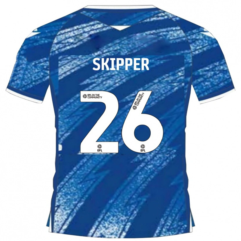 Danxen Kinder Stanley Skipper #26 Blau Weiß Heimtrikot Trikot 2025/26 T-Shirt