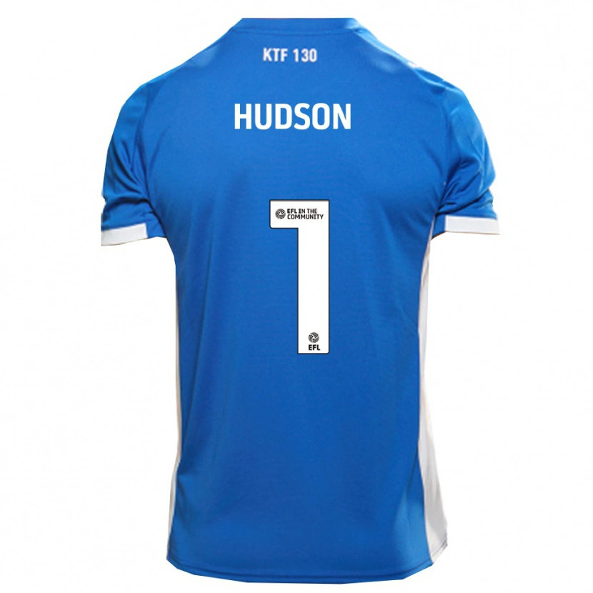Danxen Kinder Mathew Hudson #1 Blau Weiß Heimtrikot Trikot 2025/26 T-Shirt