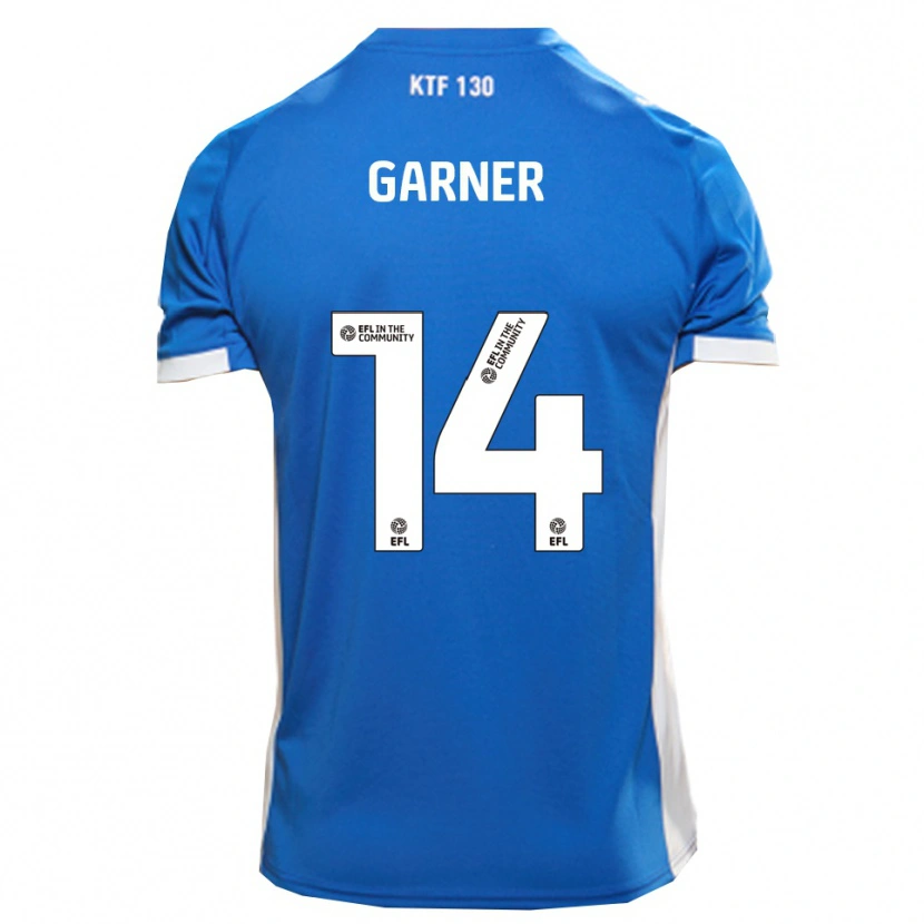 Danxen Kinder Joe Garner #14 Blau Weiß Heimtrikot Trikot 2025/26 T-Shirt