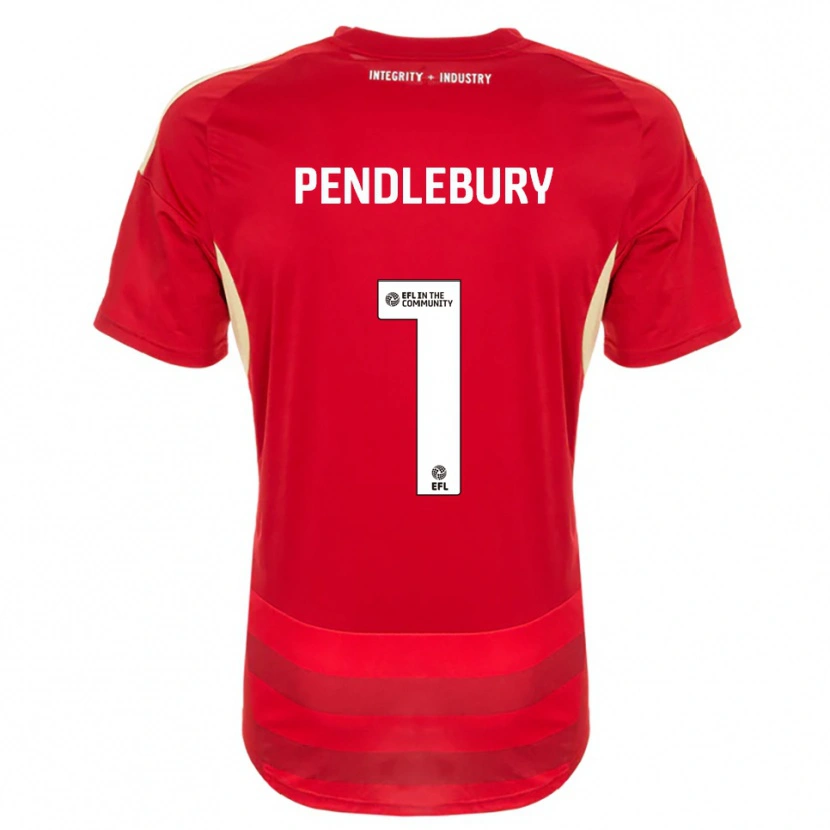 Danxen Kinder Izzy Pendlebury #1 Rot Weiß Heimtrikot Trikot 2025/26 T-Shirt