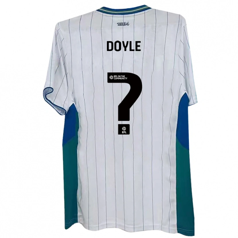Danxen Kinder Ellie Doyle #0 Weiß Grün Blau Heimtrikot Trikot 2025/26 T-Shirt
