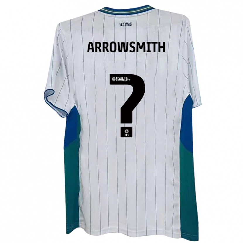 Danxen Kinder Izzy Arrowsmith #0 Weiß Grün Blau Heimtrikot Trikot 2025/26 T-Shirt