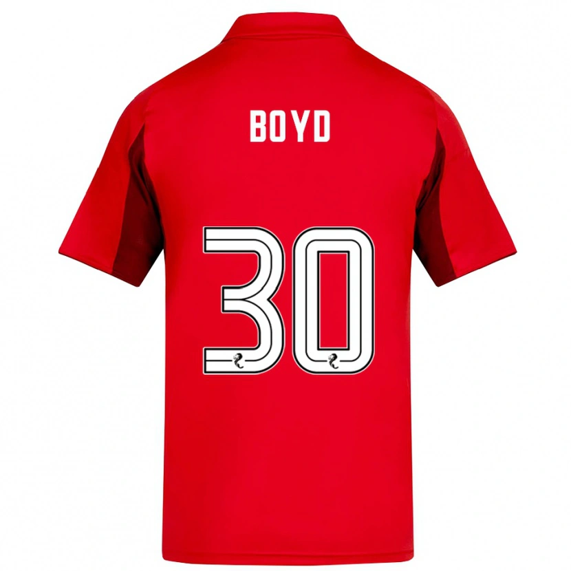 Danxen Kinder Fletcher Boyd #30 Rot Burgunderrot Heimtrikot Trikot 2025/26 T-Shirt