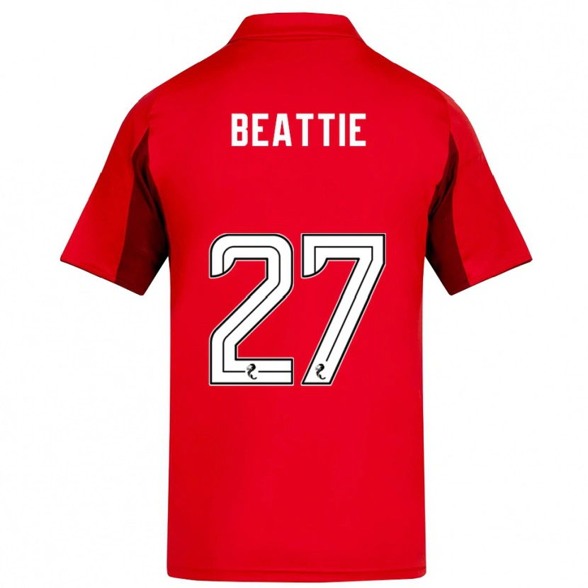 Danxen Kinder Kerry Beattie #27 Rot Burgunderrot Heimtrikot Trikot 2025/26 T-Shirt
