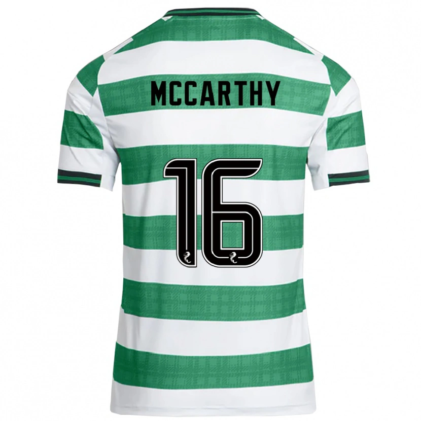 Danxen Kinder James Mccarthy #16 Grün Weiß Heimtrikot Trikot 2025/26 T-Shirt