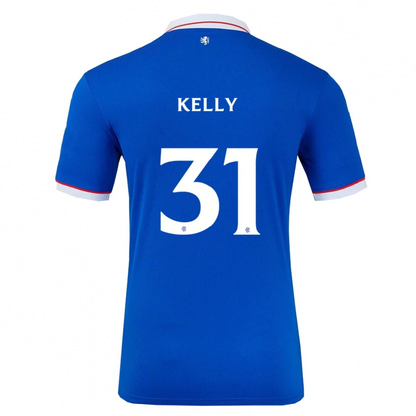Danxen Kinder Liam Kelly #31 Blau Weiß Heimtrikot Trikot 2025/26 T-Shirt