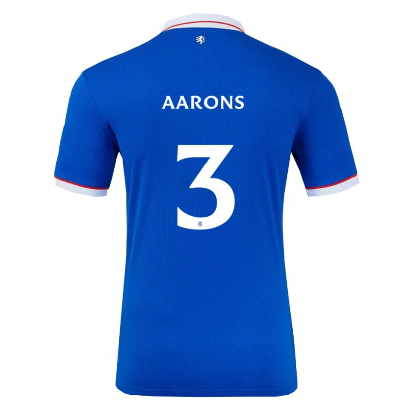 Danxen Kinder Max Aarons #3 Blau Weiß Heimtrikot Trikot 2025/26 T-Shirt