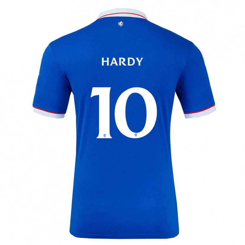 Danxen Kinder Rio Hardy #10 Blau Weiß Heimtrikot Trikot 2025/26 T-Shirt