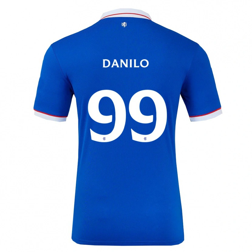 Danxen Kinder Danilo #99 Blau Weiß Heimtrikot Trikot 2025/26 T-Shirt