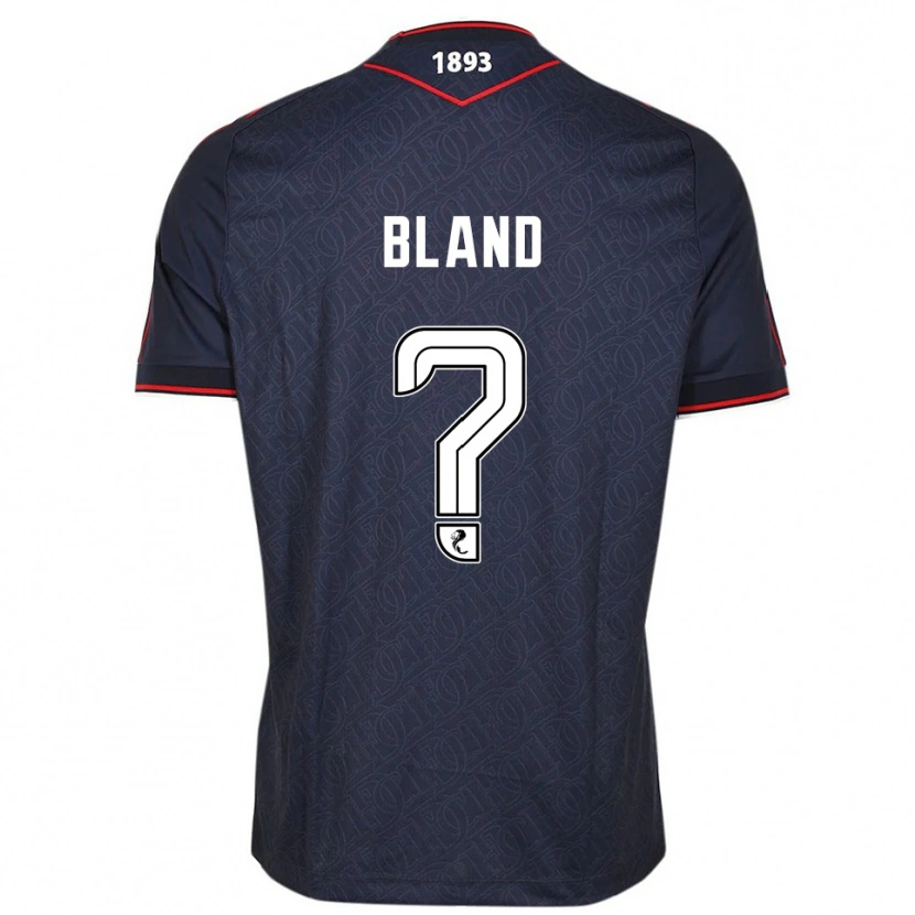 Danxen Kinder Ryan Bland #0 Marine Weiß Heimtrikot Trikot 2025/26 T-Shirt
