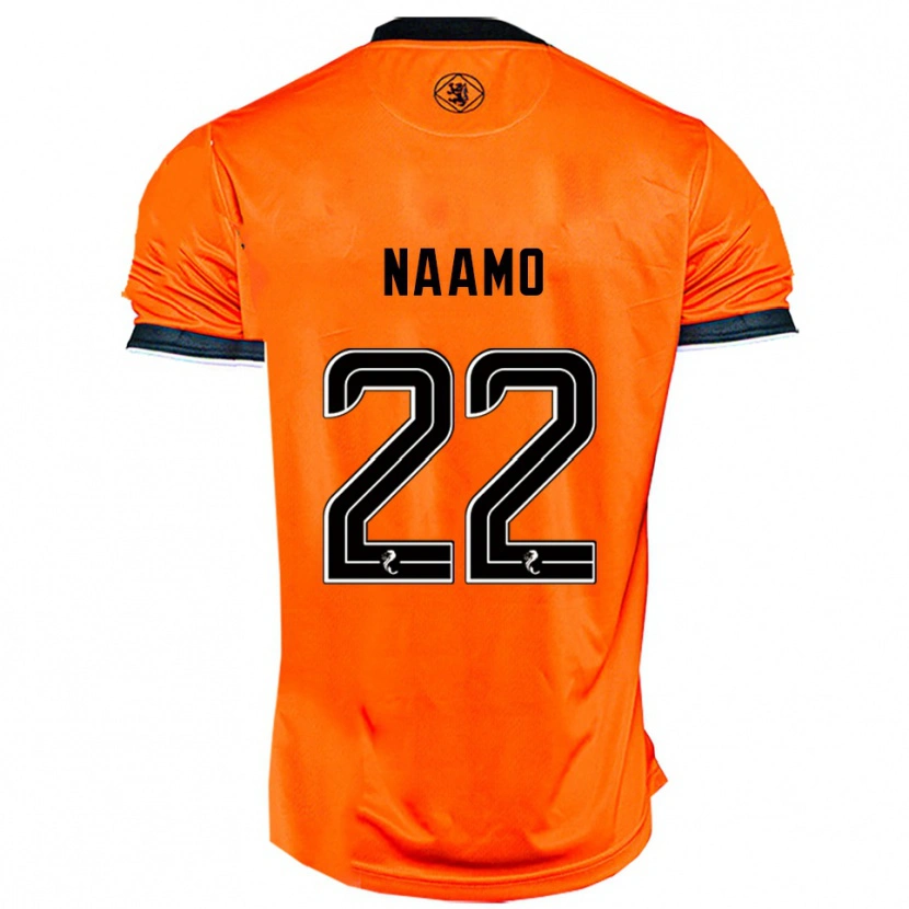 Danxen Kinder Dario Naamo #22 Orange Schwarz Heimtrikot Trikot 2025/26 T-Shirt