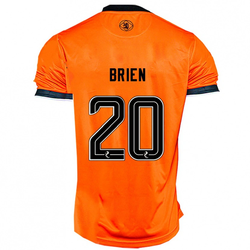Danxen Kinder Freya Brien #20 Orange Schwarz Heimtrikot Trikot 2025/26 T-Shirt