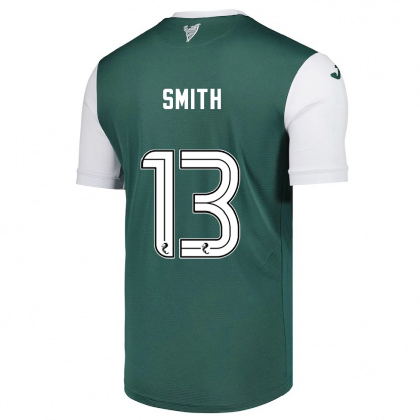 Danxen Kinder Jordan Smith #13 Grün Weiß Heimtrikot Trikot 2025/26 T-Shirt