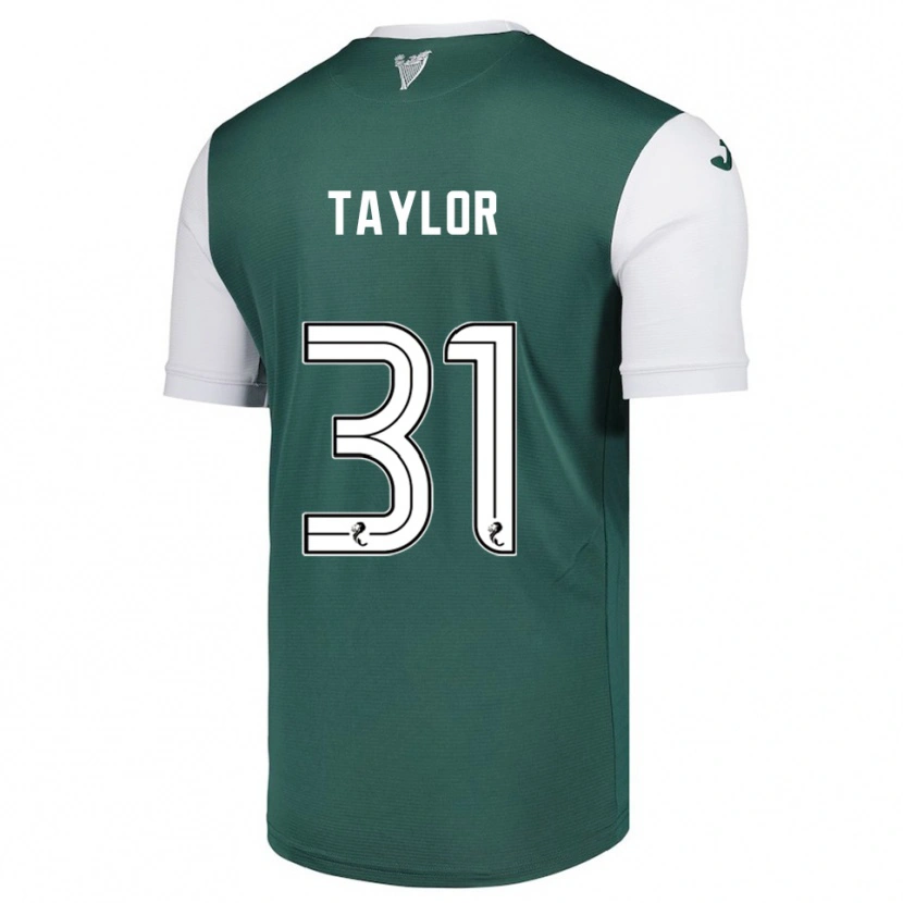 Danxen Kinder Linzi Taylor #31 Grün Weiß Heimtrikot Trikot 2025/26 T-Shirt
